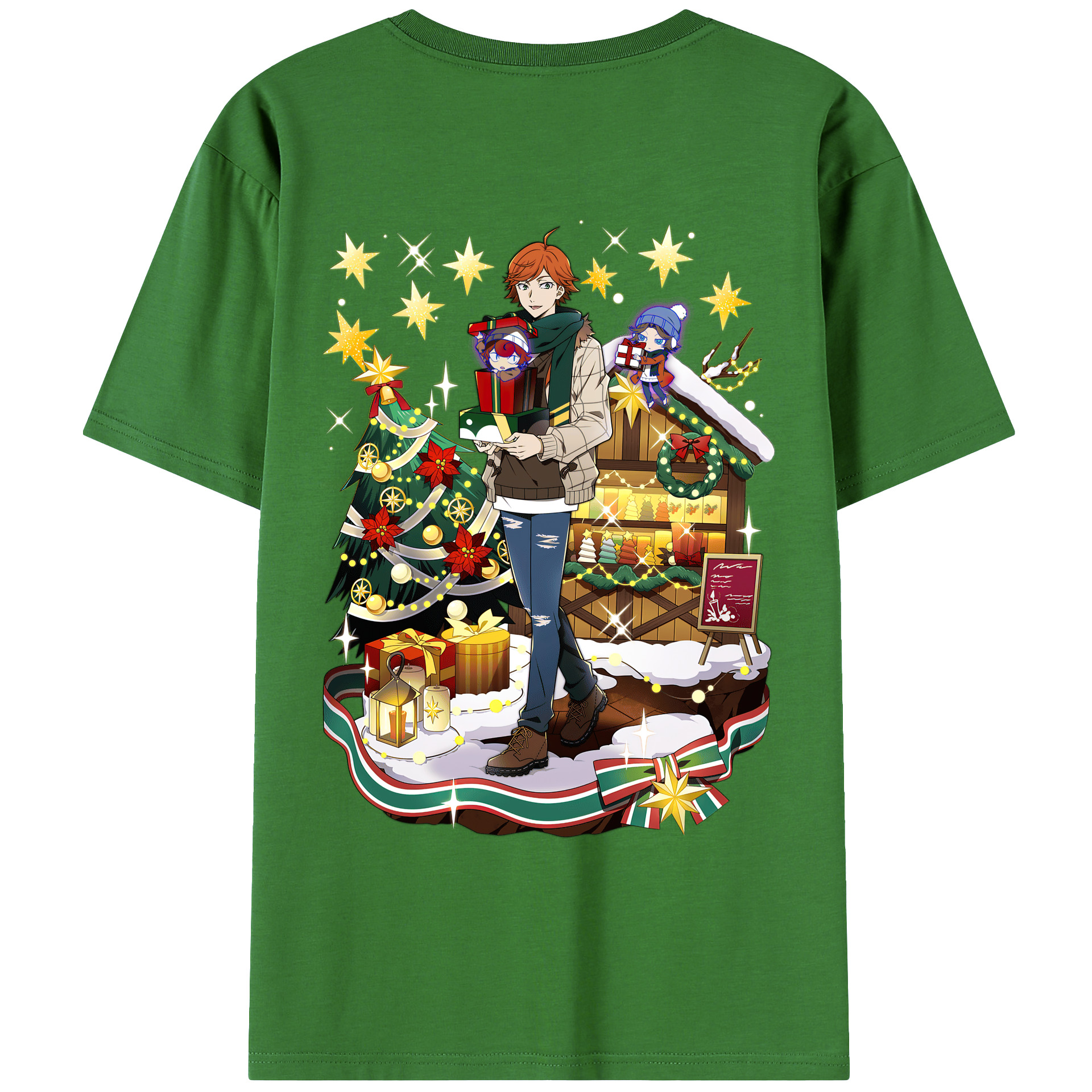 （画像用） 文豪ストレイドッグス Bungo Stray Dogs レディース半袖Tシャツ(バックプリント)